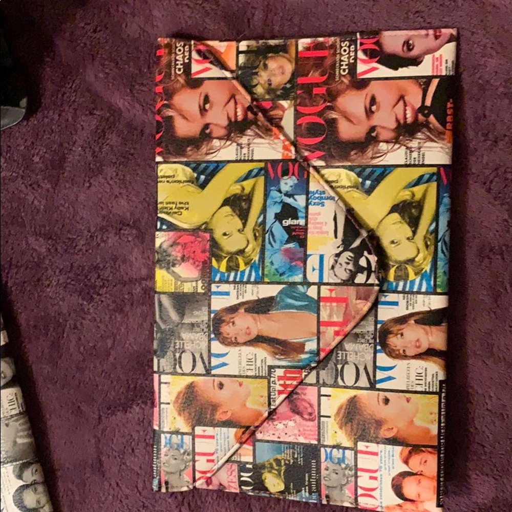 Vogue magazine wallet/clutch